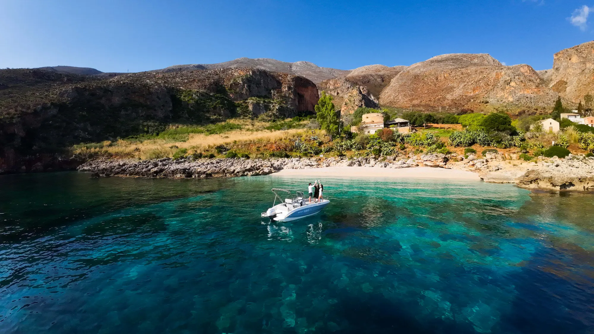 escursione in barca a scopello